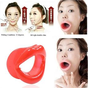 img 1 attached to 💪 Facial Muscle Lips Trainer: Effective Face Slim Exerciser & Tightener for Face-lift & Slimming