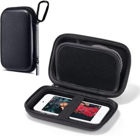 img 4 attached to 🎧 ULAK MP3 MP4 Player Case Bag for iPod Touch 7th/6th/5th Generation/Soulcker/Sandisk MP3 Player/G.G.Martinsen/Sony NW-A45 – Fits Earphones, USB Cable, Memory Cards – Black