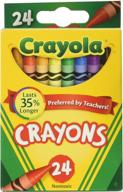 карандаши crayola 24 в упаковке (пачка из 6) - 144 карандаша, мега-набор! логотип