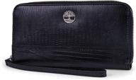 👜 stylish timberland leather around wallet wristlet for women's handbags & wallets - perfect accessory for trendy wristlets logo