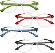 cessblu reading glasses oversize eyeglasses vision care logo