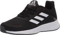 👟 adidas duramo running black white boys' shoes: stylish sneakers for active kids logo
