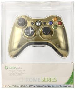 img 4 attached to Gold Chrome Xbox 360 Wireless Controller - Enhance Gaming Experience
