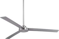 minka aire f624-abd roto xl 62-inch 3-blade ceiling fan - brushed aluminum finish with silver blades логотип