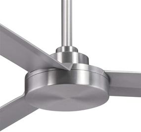 img 3 attached to Minka Aire F624-ABD Roto XL 62-inch 3-Blade Ceiling Fan - Brushed Aluminum Finish with Silver Blades