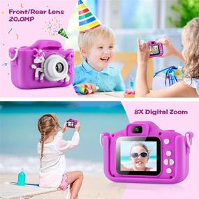 img 3 attached to 🎁 Portable Children's Camcorder - Perfect for Christmas and Birthdays