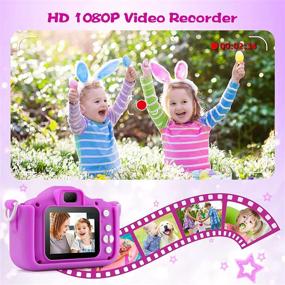 img 2 attached to 🎁 Portable Children's Camcorder - Perfect for Christmas and Birthdays
