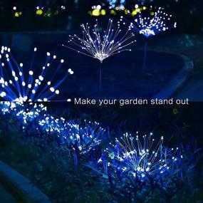 img 1 attached to [2 Pack] Ooklee Solar Garden Lights Seasonal Decor