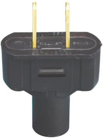 img 1 attached to ⚡️ Leviton 48643-E Non Grounding Plug - Reliable 15 Amp, 125 Volt, Black Outlet