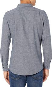 img 3 attached to Men's Clothing: Goodthreads Slim Fit Long Sleeve Brushed Heather