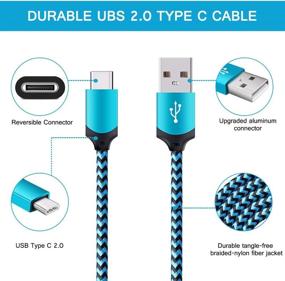 img 2 attached to 🔌 USB C Charger Block and 6ft USB C Phone Charger for LG Stylo 6/5/4, Moto G Stylus/Play/Power, Samsung Galaxy S21/S20 Ultra 5g/10/9, A90/A80/A50, Note 21/20/10/9/8