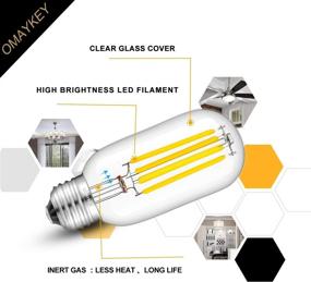 img 2 attached to 🔦 OMAYKEY T45X110Mm Dimmable Daylight Equivalent – Industrial Electrical Solution