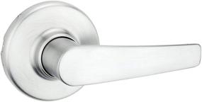 img 2 attached to 🔒 Kwikset 92001-534 Delta Passage Hall/Closet Lever: Sleek Satin Chrome Design