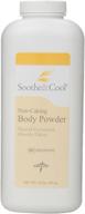 🌿 medline soothe & cool cornstarch body powder: ultimate skin relief and comfort logo