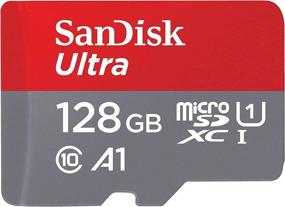 img 4 attached to 💾 SanDisk 128GB Ultra MicroSDXC UHS-I Memory Card with Adapter - High Speed, Class 10, Full HD, A1, SDSQUA4-128G-GN6MA