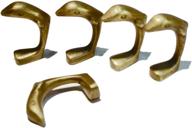 dolphin brass hook small set logo