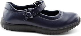 img 1 attached to 👧 Jabasic Girls School Uniform Shoes - Perfect Footwear for Girls’ School Uniforms