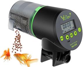 img 4 attached to 🐠 Ycozy Rechargeable Automatic Fish Feeder: USB-Powered, Intelligent Timer, Moisture-Proof Design for Aquarium & Fish Tank - Navi-EVS