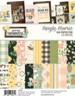 simple stories double sided pkg spring farmhouse logo