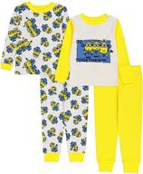 minions snug fit cotton pajamas for boys – universal clothing logo