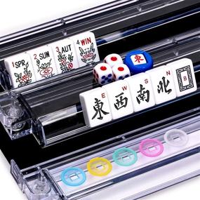 img 3 attached to 🀄 Enhance Your Mah Jongg Tile Games with Yellow Mountain Imports Accessories