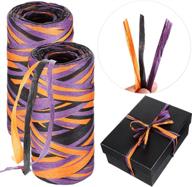 halloween colored colorful wrapping decoration logo