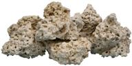 🪨 premium natural coral base rock: 20 lbs, 4-8 inches size logo