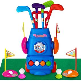 img 4 attached to 🏌️ Meland Junior Golf Set for Kids