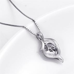 img 1 attached to 💖 925 Sterling Silver Love Heart Necklace – Cherished Gift for Sister, Daughter, Mother, and Forever Friend