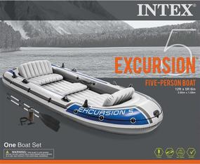 img 1 attached to 🚣 Intex Excursion Inflatable Boat Collection