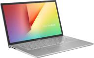 asus vivobook 15 15.6-inch fhd laptop computer, quad-core amd ryzen 5 3500u (beats i5-8550u), 🖥️ 20gb ddr4 ram, 512gb pcie ssd, 802.11ac wifi, type-c, silver, windows 10. brown box one year support logo