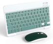 protable wireless bluetooth keyboard rechargeable computer accessories & peripherals logo