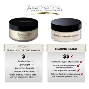 img 2 attached to Aesthetica Translucent Loose Setting Powder