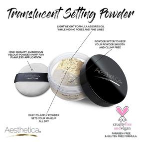 img 3 attached to Aesthetica Translucent Loose Setting Powder