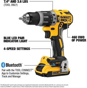 img 3 attached to 🔨 DEWALT DCD797D2 Connect Compact Hammer Drill