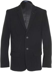 img 3 attached to 👔 Classic Elegance: Chaps Boys' Formal Blazer Jacket