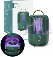 🦟 portable bug zapper - rechargeable electronic mosquito zapper for indoor and outdoor use - 2 in 1 mosquito killer - fly trap for home, vehicle, and camping logo