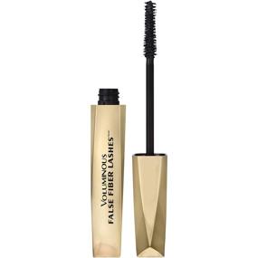 img 2 attached to 🔍 L'Oreal Paris Voluminous False Fiber Lashes Mascara, Blackest Black [270] 0.34 oz: Superb Volume and Length, Pack of 3