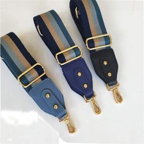 img 3 attached to 👜 Wide Purse Strap Replacement - Enhance Your Handbag with an Adjustable Crossbody Belt from Beacone