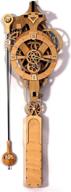 timeless elegance: abong david wooden gear clock - a must-have for classic décor logo