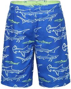 img 3 attached to Stylish Rokka Rolla Drawstring Trunks: Ultra-comfy Printed Boys' Clothing