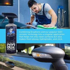 img 1 attached to 🚗 The Last Coat GO2 Waterless Wash: Ultimate 3-in-1 Spray for Car Cleaning, Coating, and Protection - Graphene and SiO2-based Waterless Car Wash