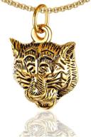 xusamss stainless animal pendant necklace logo