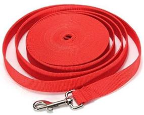 img 1 attached to 🐶 Versatile Dog Leash - 5FT, 10FT, 20FT, 30FT, or 40FT Long Training Lead with 3 Color Options