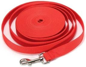 img 2 attached to 🐶 Versatile Dog Leash - 5FT, 10FT, 20FT, 30FT, or 40FT Long Training Lead with 3 Color Options