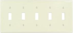 img 1 attached to Leviton 78023 Wallplate Standard Thermoset