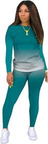 img 1 attached to Sweatsuit Outfits Casual Jogging Loungewear Sports & Fitness