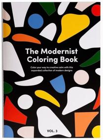 img 4 attached to Modernist Coloring Book 56 Pages