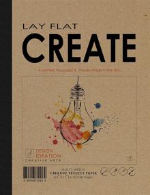 img 4 attached to 🎨 Design Ideation Lay Flat: Removable Sheet Pad for Multi-Media Art & Education