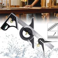 combination adjustable stainless measuring woodworking logo